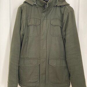 Hoodlamb Men's Ntech Jacket - Deep Army Green - S [Lightly Worn]